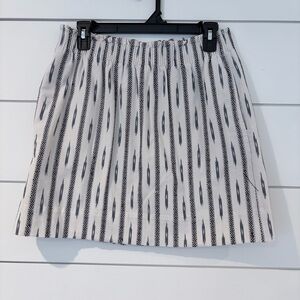 J.Crew Boho Core Tribal Mini Skirt Adjustable Waist Pull On 10 Festival